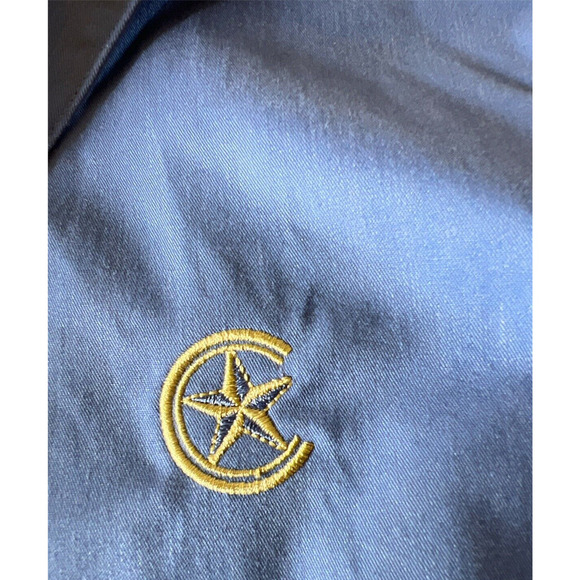 Clique Shirt Women's Size Medium Fitted Button Front Short Sleeves Top NEW - Picture 6 of 9